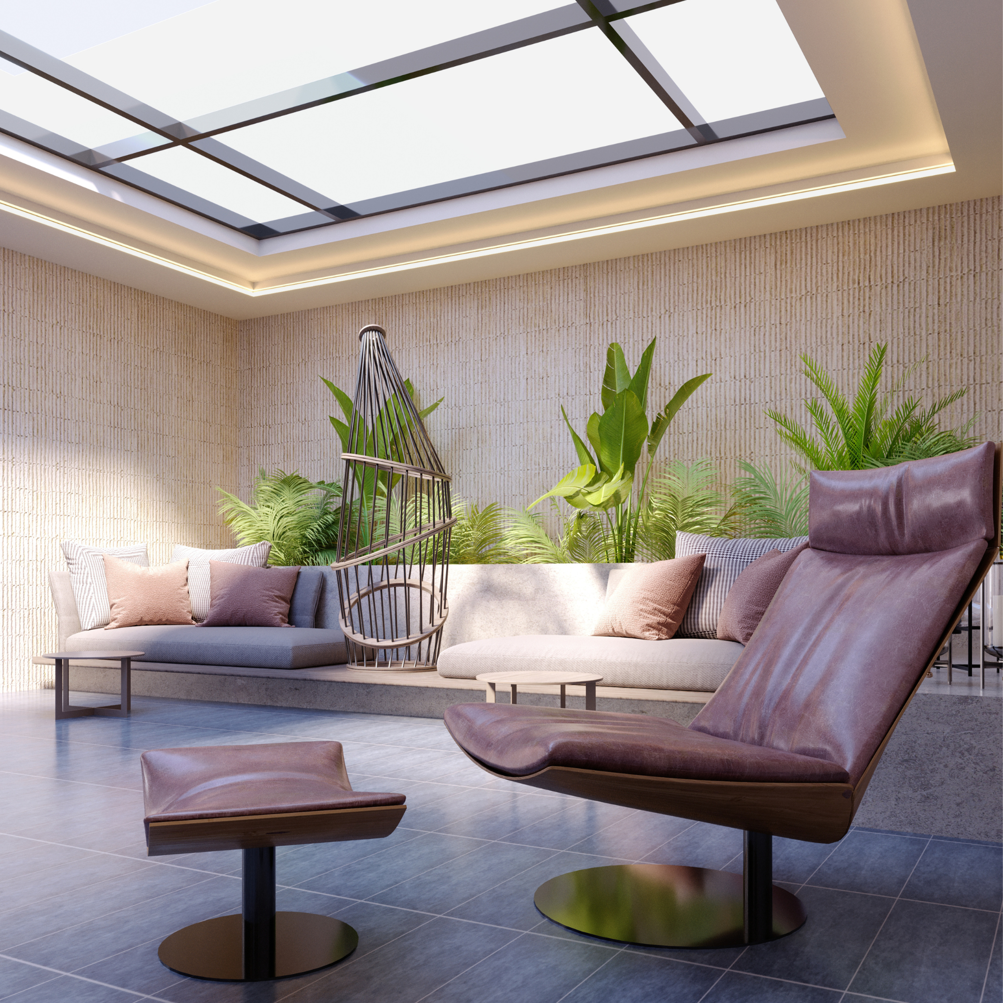 Interior skylight installation enhancing natural light – Glass Pro Dallas