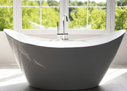 Glass Pro Dallas installing modern glass showers door